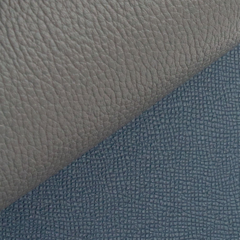 MOLLIES New Zealand / LEATHER Chrome Tanned Sorano Double Sided / Panel Grey Blue Each