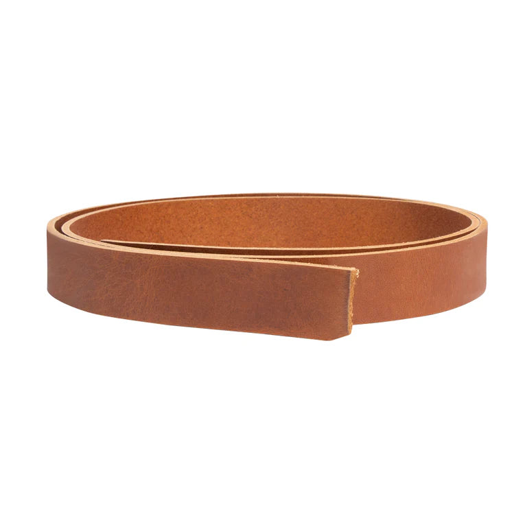 MOLLIES New Zealand / LEATHER Veg Tan Belt Strip Tan 32mm (1-1 4") 9-10oz