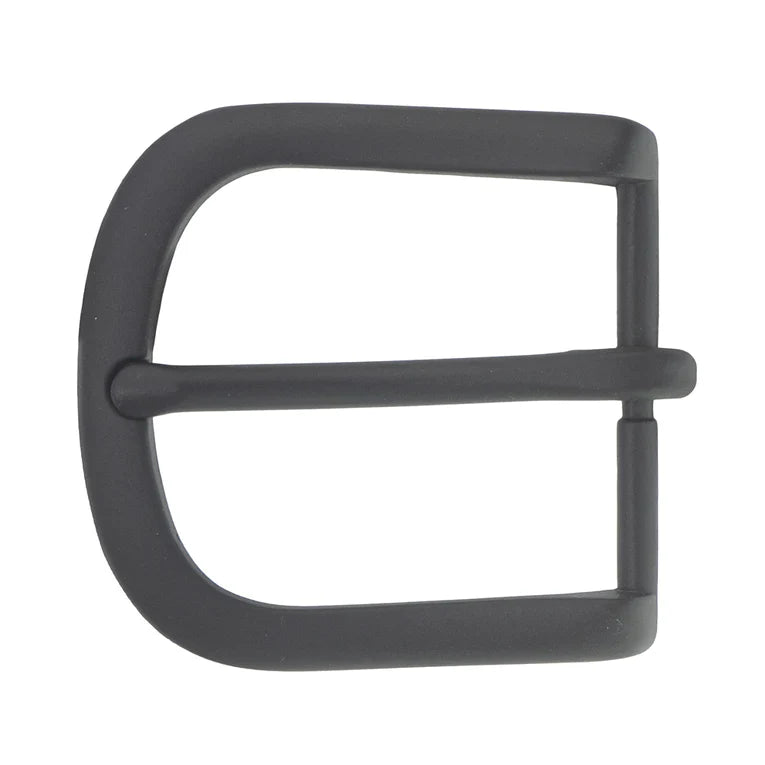 MOLLIES New Zealand / IVAN Utica End Bar Buckle Matt Black 38mm (1-1 2")