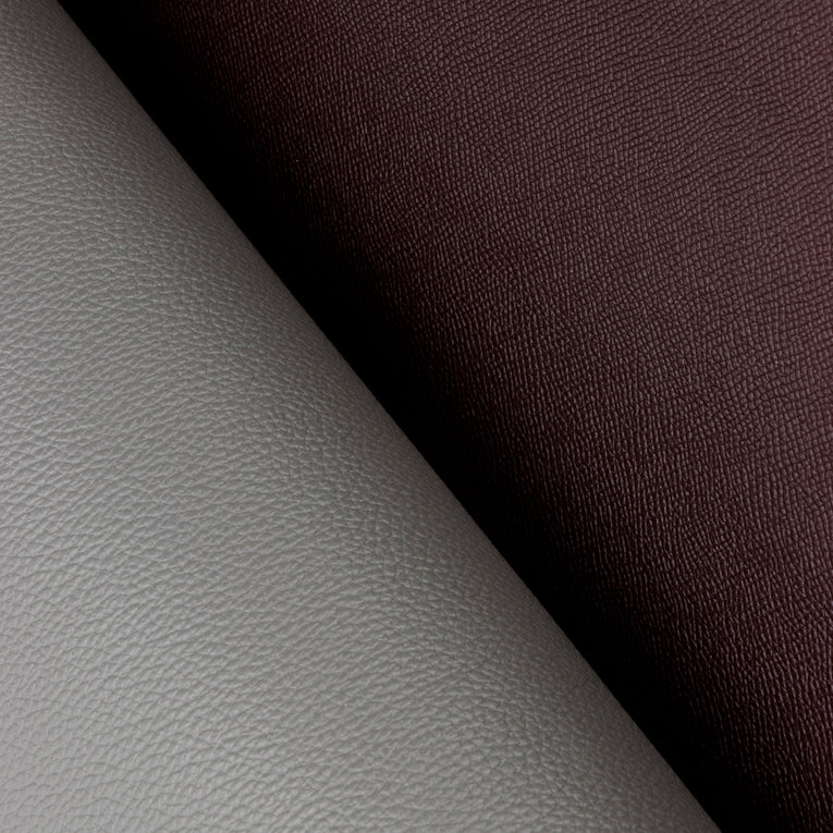 MOLLIES New Zealand / LEATHER Chrome Tanned Sorano Double-Sided / Side Grey Oxblood 4-5oz