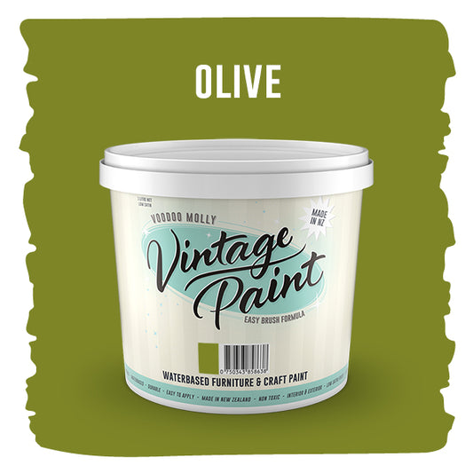 MOLLIES New Zealand / Vintage Paint Olive (ER) 1 Litre