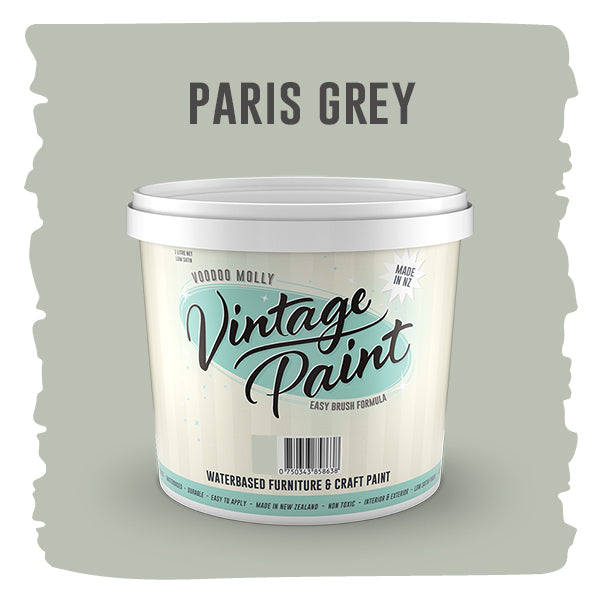 MOLLIES New Zealand / Vintage Paint Paris Grey 1 Litre