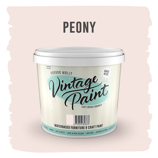 MOLLIES New Zealand / Vintage Paint Peony (ER) 1 Litre