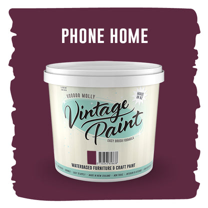 MOLLIES New Zealand / Vintage Paint Phone Home (ER) 1 Litre