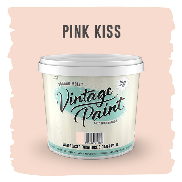 MOLLIES New Zealand / Vintage Paint Pink Kiss 1 Litre