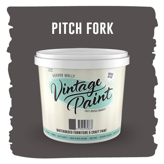 MOLLIES New Zealand / Vintage Paint Pitch Fork (ER) 1 Litre