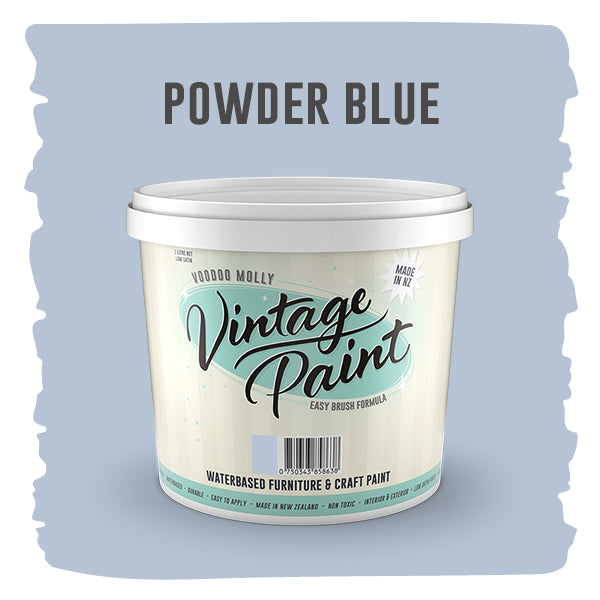 MOLLIES New Zealand / Vintage Paint Powder Blue 1 Litre