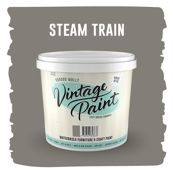 MOLLIES New Zealand / Vintage Paint Steam Train (ER) 1 Litre