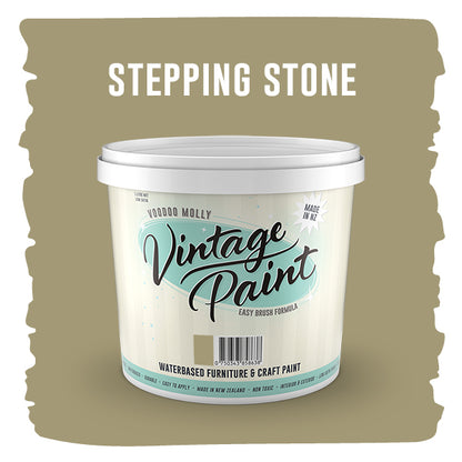 MOLLIES New Zealand / Vintage Paint Stepping Stone (ER) 1 Litre