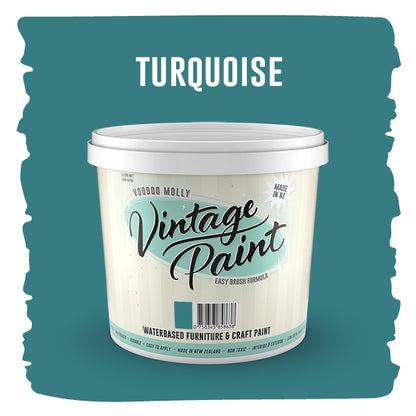 MOLLIES New Zealand / Vintage Paint Turquoise (ER) 1 Litre