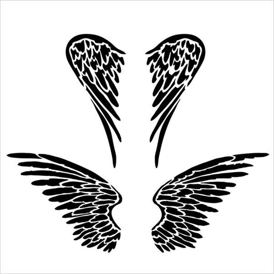 MOLLIES New Zealand / TCW Stencil Angel Wings