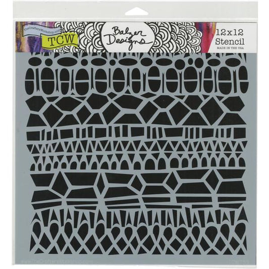 MOLLIES New Zealand / TCW Stencil Modern Lace