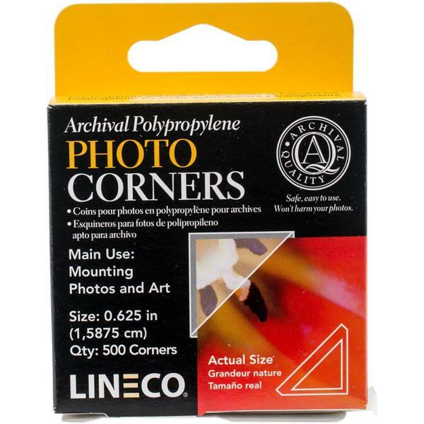 MOLLIES New Zealand / LINECO Photo Mounting Corners