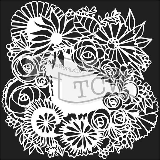 MOLLIES New Zealand / TCW Stencil Floral Statement