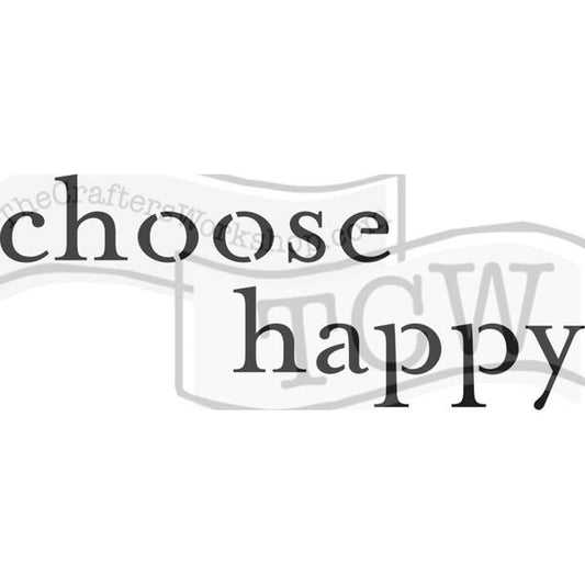 MOLLIES New Zealand / TCW Stencil Choose Happy