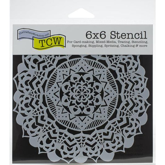 MOLLIES New Zealand / TCW Stencil Fancy Mandala