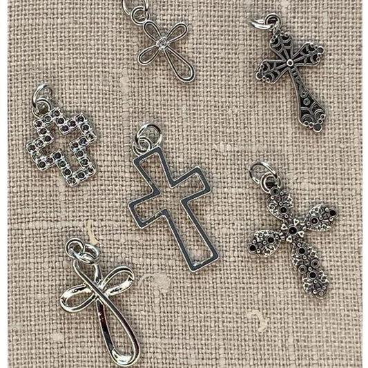 MOLLIES New Zealand / SULLIVANS Charms Silver Crosses