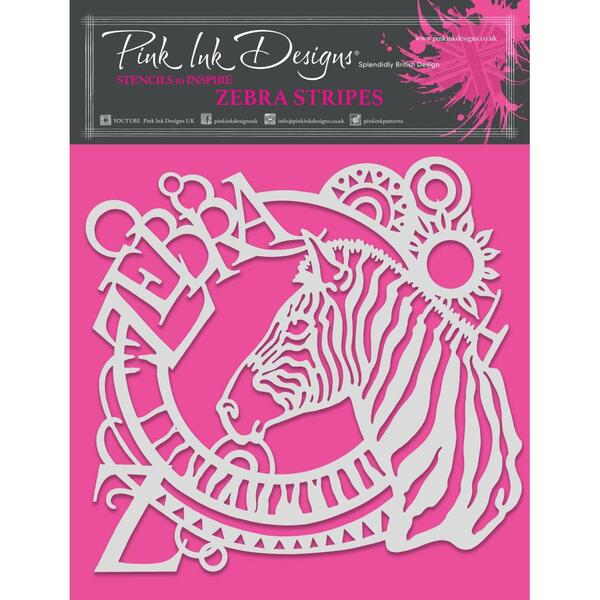 MOLLIES New Zealand / PINK INK DESIGNS Stencil Zebra Stripes