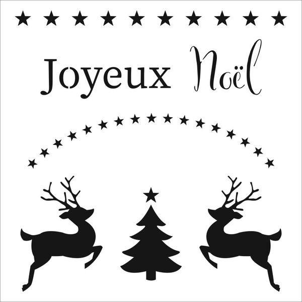 MOLLIES New Zealand / TCW Stencil Joyeux Noel