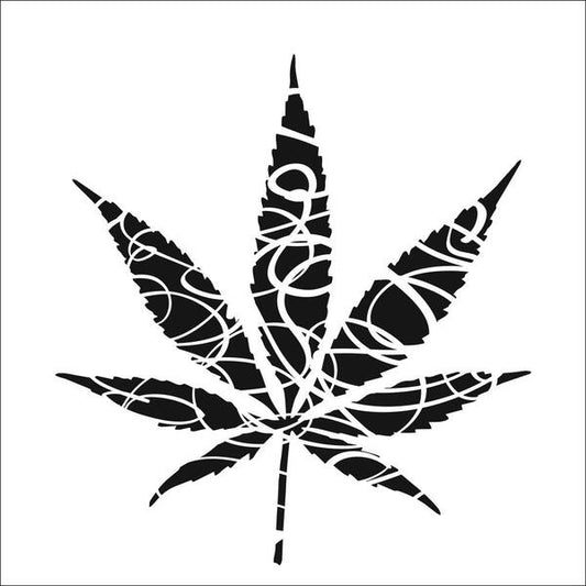 MOLLIES New Zealand / TCW Stencil Forbidden Leaf