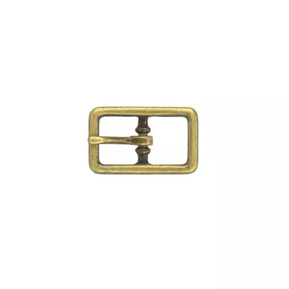 MOLLIES New Zealand / IVAN Center Bar Buckle Antique Brass 12mm (5 8")