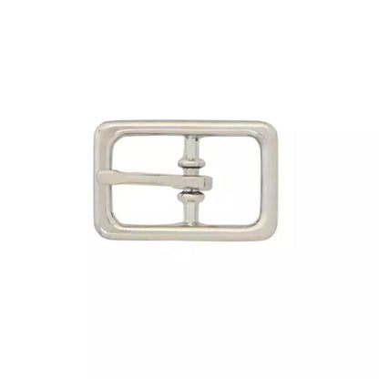 MOLLIES New Zealand / IVAN Center Bar Buckle Nickel Plated 15mm (5 8")