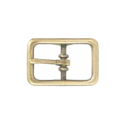 MOLLIES New Zealand / IVAN Center Bar Buckle Antique Brass 20mm (3 4")