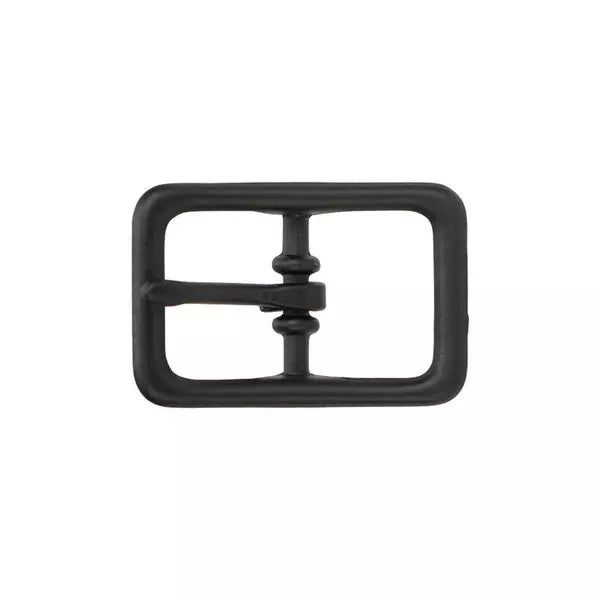 MOLLIES New Zealand / IVAN Center Bar Buckle Black 20mm (3 4")