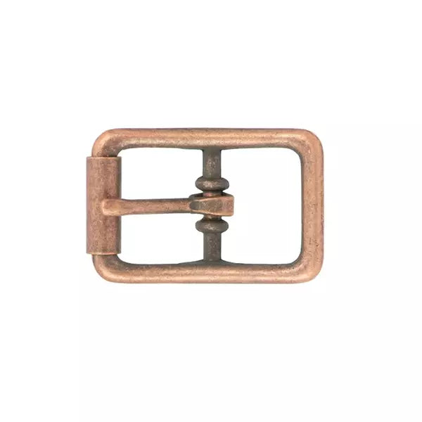 MOLLIES New Zealand / IVAN Center Bar Roller Buckle Antique Copper 20mm (3 4")