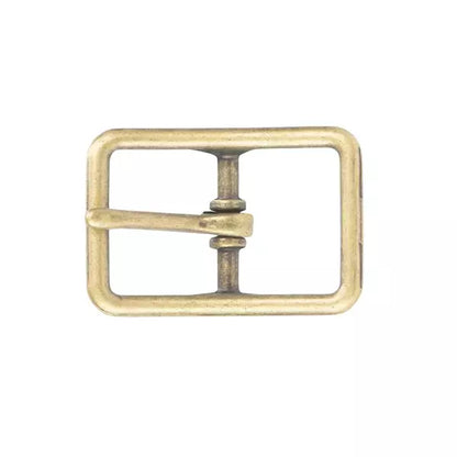 MOLLIES New Zealand / IVAN Center Bar Buckle Antique Brass 25mm (1")