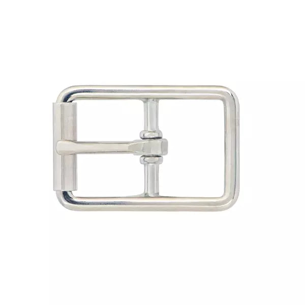 MOLLIES New Zealand / IVAN Center Bar Roller Buckle Nickel Plated 25mm (1")