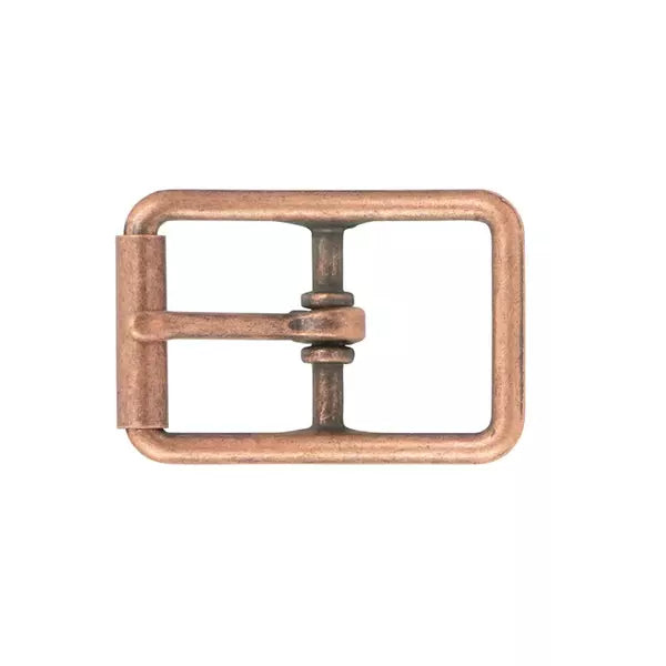 MOLLIES New Zealand / IVAN Center Bar Roller Buckle Antique Copper 25mm (1")