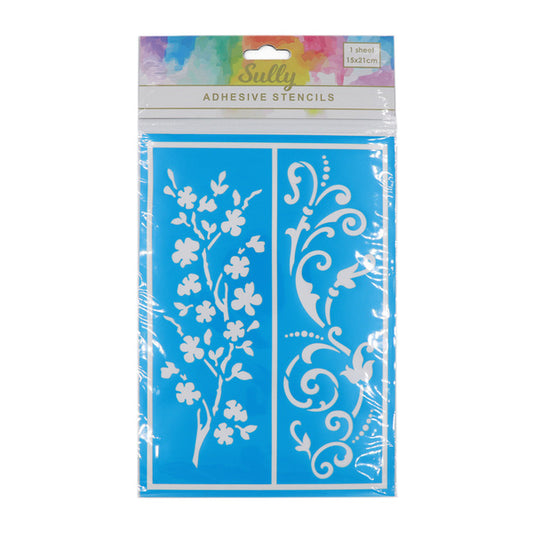 MOLLIES New Zealand / SULLY Stencil Adhesive Cherry Blossom