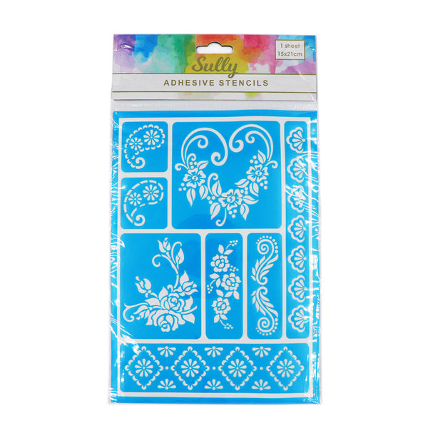 MOLLIES New Zealand / SULLY Stencil Adhesive Flowers