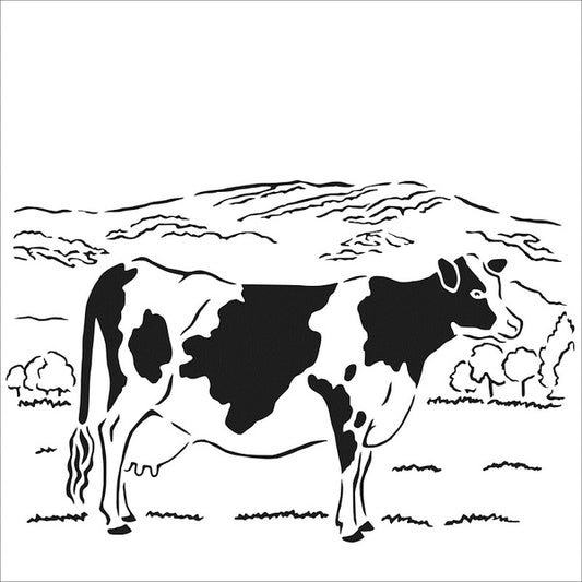 MOLLIES New Zealand / TCW Stencil Bessie Cow