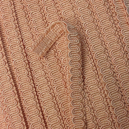 MOLLIES New Zealand / GIMP BRAID Scroll 15mm Soft Peach Per meter