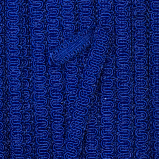 MOLLIES New Zealand / GIMP BRAID Scroll 15mm Royal Blue Per meter