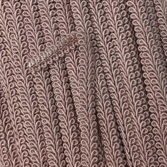 MOLLIES New Zealand / GIMP BRAID French 12mm Dusty Pink Per meter