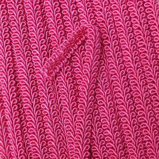 MOLLIES New Zealand / GIMP BRAID French 12mm Mid Pink Per meter