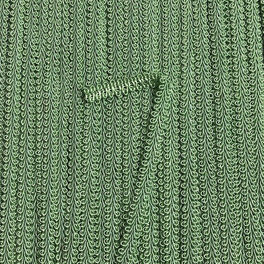 MOLLIES New Zealand / GIMP BRAID French 8mm Misty Green Per meter