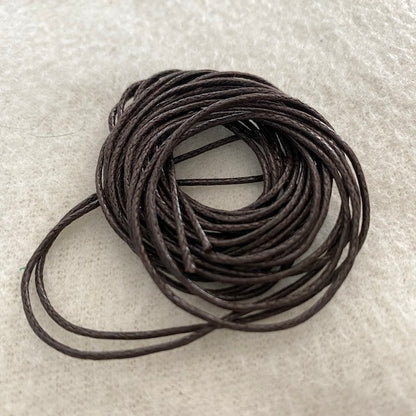 MOLLIES New Zealand / SULLIVANS Braided Cotton Thonging Brown 1mm