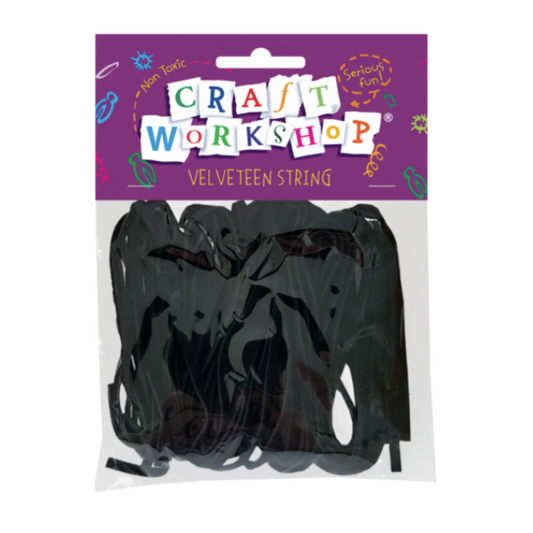 MOLLIES New Zealand / CRAFT WORKSHOP Velveteen String Black