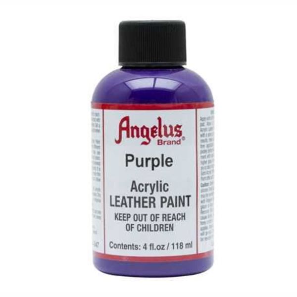 MOLLIES New Zealand / ANGELUS Acrylic Leather Paint Purple 118ml