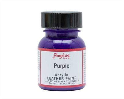 MOLLIES New Zealand / ANGELUS Acrylic Leather Paint Purple 29ml