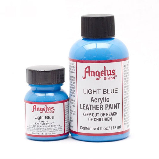 ANGELUS Acrylic Leather Paint Light Blue | Mollies Make And Create NZ