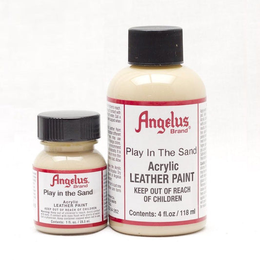 MOLLIES New Zealand / ANGELUS Acrylic Leather Paint Play in the Sand