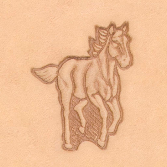 MOLLIES New Zealand / IVAN Running Horse 3D Stamp