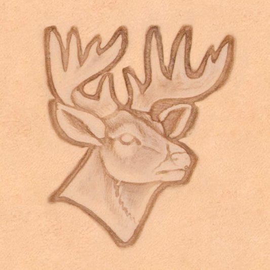 MOLLIES New Zealand / IVAN Deer Head 3D Stamp