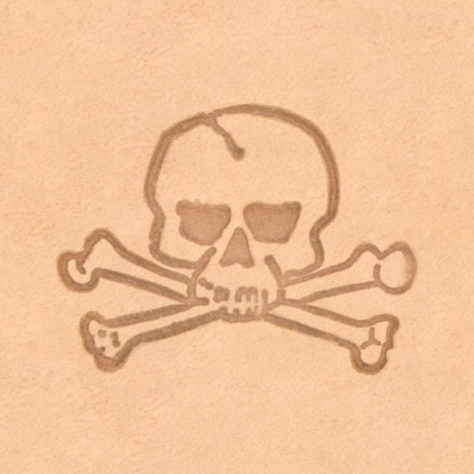 MOLLIES New Zealand / IVAN Skull Crossbones 2D Stamp