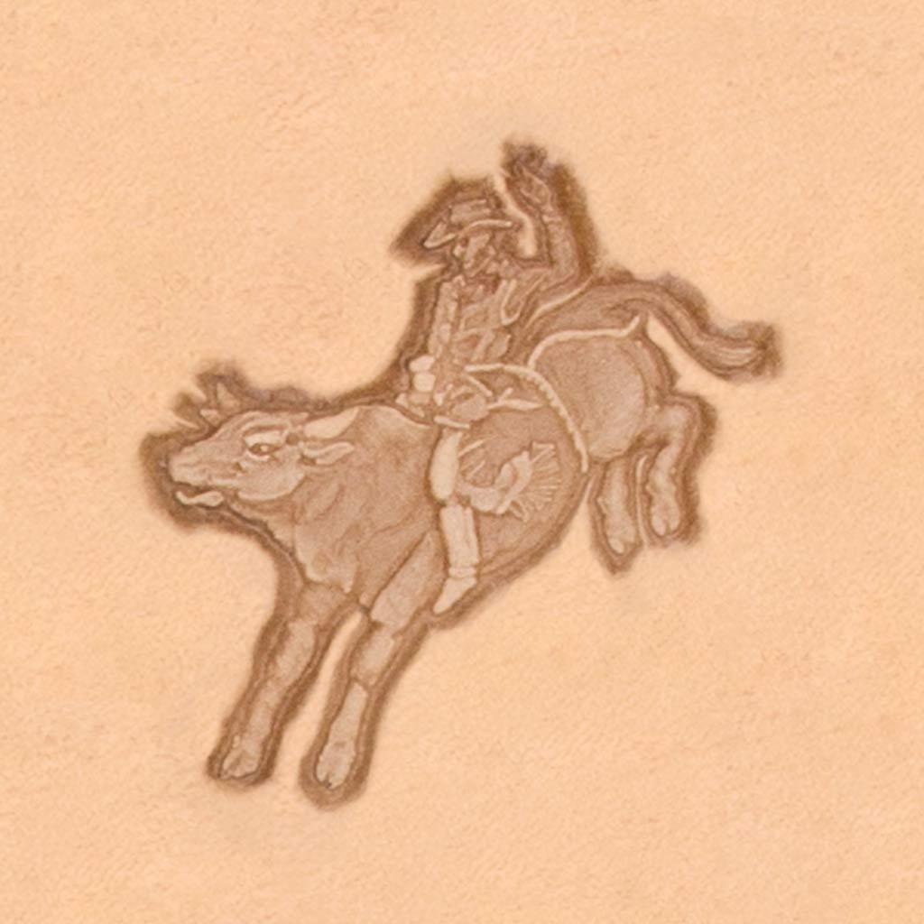 MOLLIES New Zealand / IVAN Bull Rider 3D Stamp